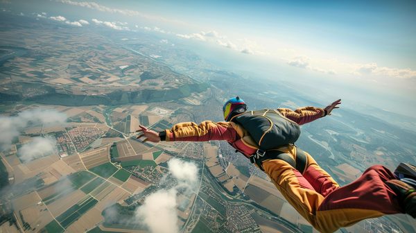 Saut en parachute avignon pujaut : sensations fortes en chute libre